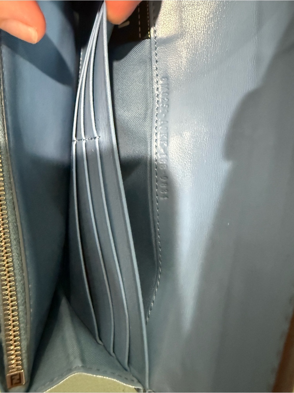 Fendi Blue Wallet - Picture 11 of 13